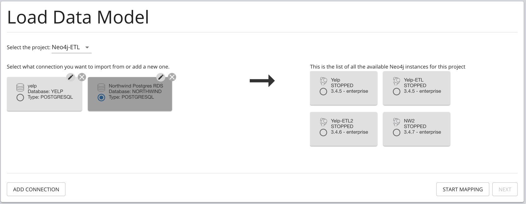 load mapping